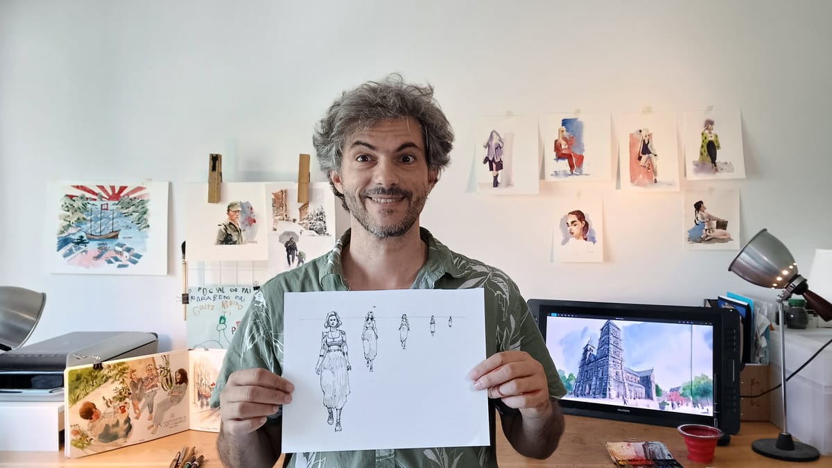 From Stick to Story: Sketch Expressive Figures with Pedro Loureiro