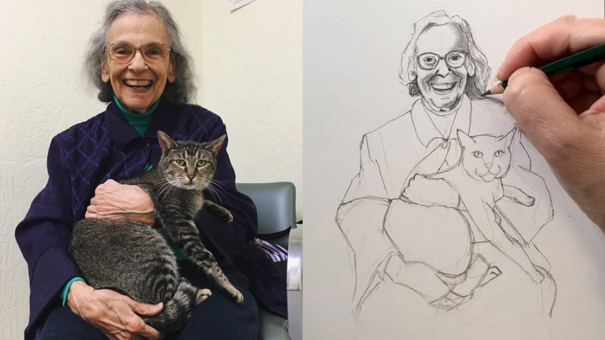 Portraiture as Cartography: Map the Human Face (Plus a Feline Friend) with Cecile Yadro