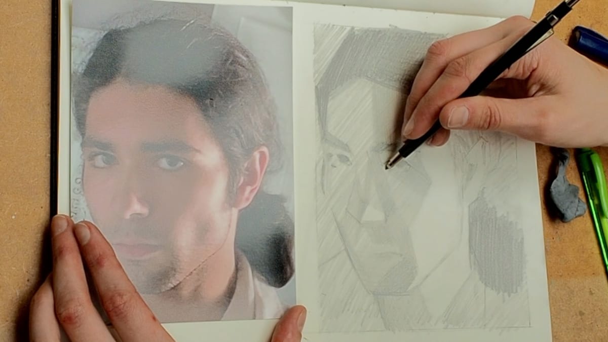 The Plane Truth: Carve a Graphite Portrait with Milla Weideman