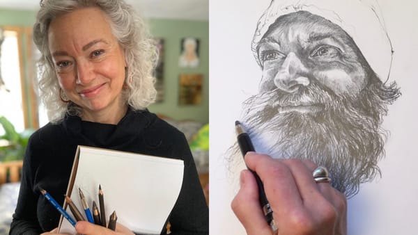 Draw 'In The Right Place' with Margriet Aasman