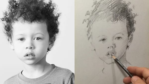 Draw a Measured Pencil Portrait with Neil Rogers