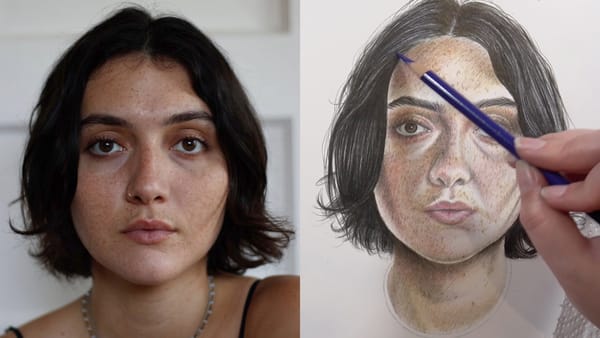 Draw a Cool and Warm Colored Pencil Portrait with Kate Higgins