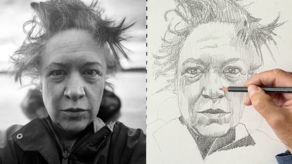 Plumbing in Pencil: Draw a 'Wacky and Wild' Graphite Portrait with Alex Cooper